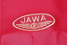 Сумка для инструментов с логотипом JAWA (красная) для Ява 250-350 модель 360-559-353-638-634-639-640 (Чехия) красная