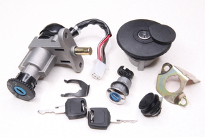 Комплект замков для китайского скутера (стелс) 5-и проводной