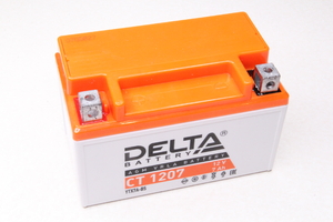 Аккумулятор для мотоцикла и скутера 12V 7 А/ч размер 145х95х90мм